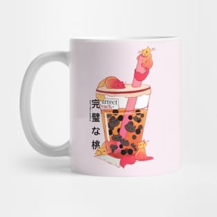 Bubble Kittea - Purrfect Peach Mug